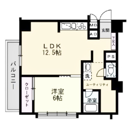 物件○○の間取り図