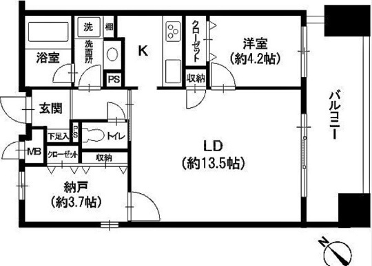 物件○○の間取り図