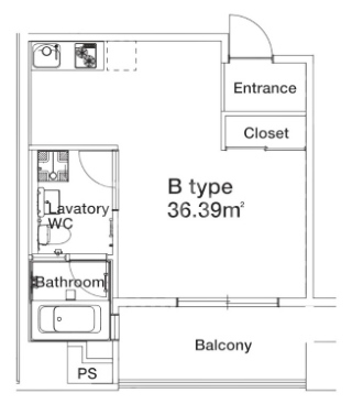 物件○○の間取り図