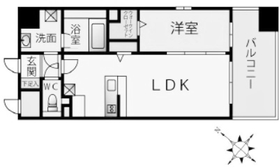 物件○○の間取り図