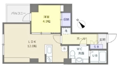 物件○○の間取り図