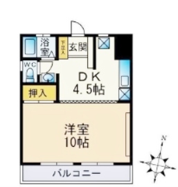 物件○○の間取り図