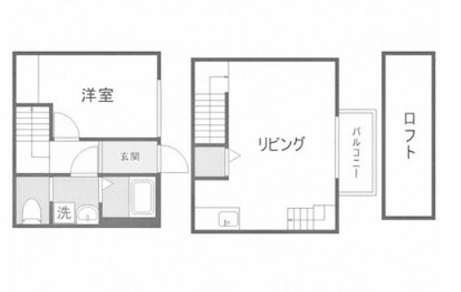 物件○○の間取り図