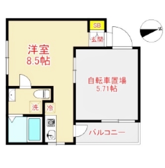 物件○○の間取り図