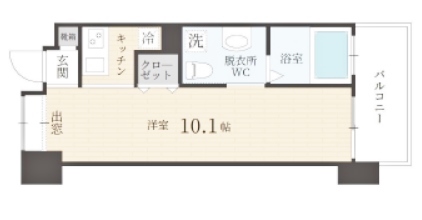 物件○○の間取り図