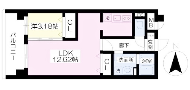 物件○○の間取り図