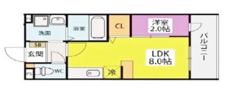 物件○○の間取り図