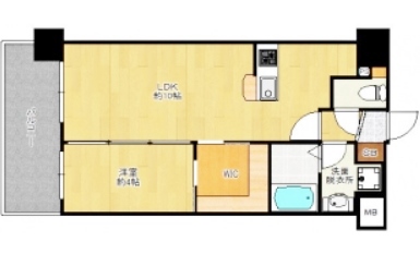 物件○○の間取り図