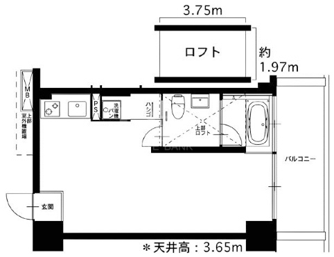 物件○○の間取り図