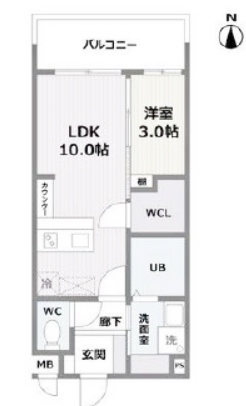 物件○○の間取り図