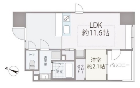 物件○○の間取り図