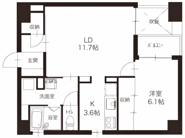 物件○○の間取り図