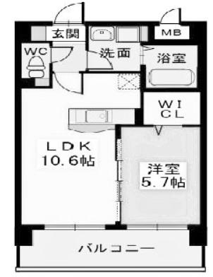 物件○○の間取り図