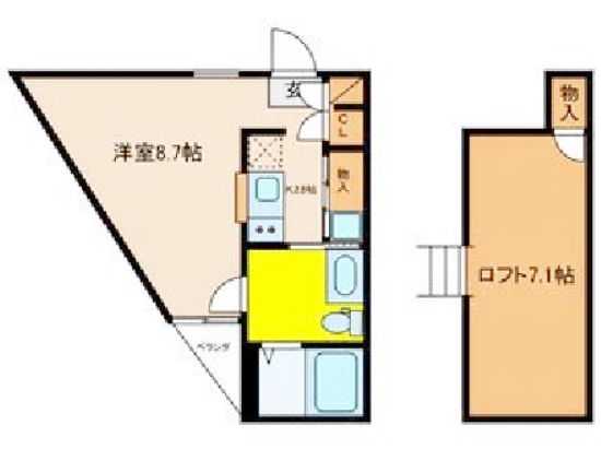 物件○○の間取り図