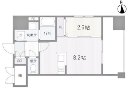 物件○○の間取り図