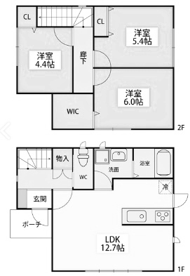 物件○○の間取り図