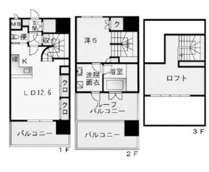 物件○○の間取り図