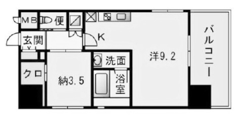 物件○○の間取り図