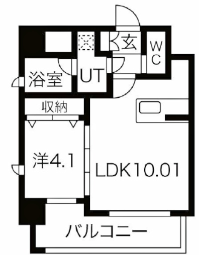 物件○○の間取り図