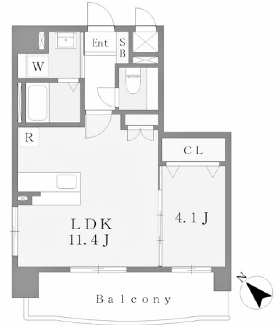 物件○○の間取り図