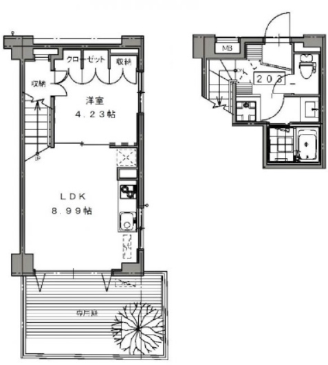 物件○○の間取り図