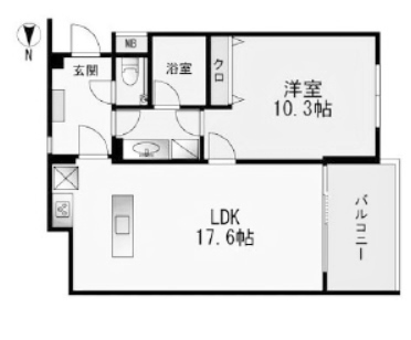 物件○○の間取り図