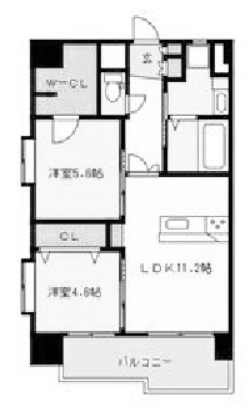 物件○○の間取り図