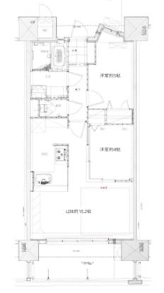 物件○○の間取り図