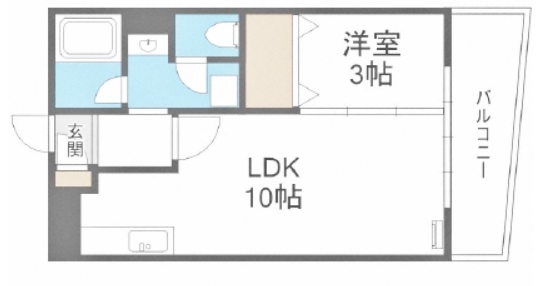 物件○○の間取り図