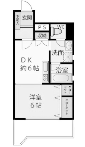 物件○○の間取り図