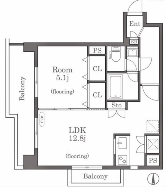 物件○○の間取り図