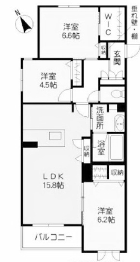 物件○○の間取り図