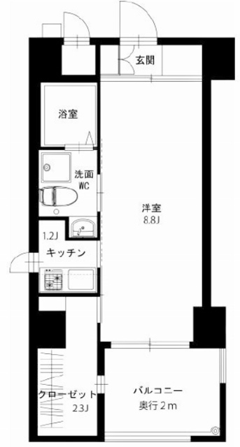 物件○○の間取り図