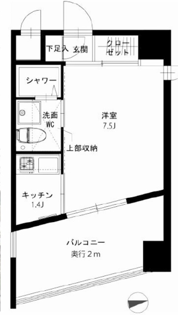 物件○○の間取り図