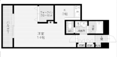 物件○○の間取り図