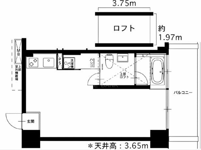 物件○○の間取り図