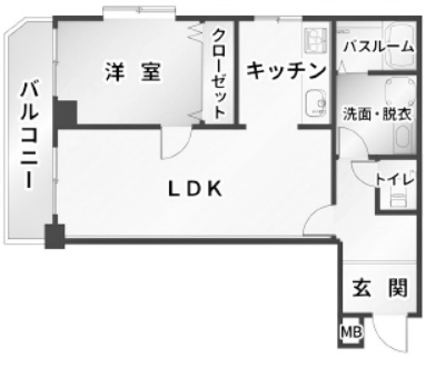 物件○○の間取り図