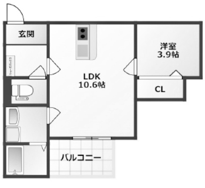 物件○○の間取り図