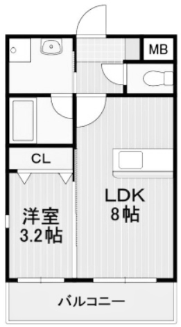 物件○○の間取り図