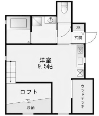 物件○○の間取り図