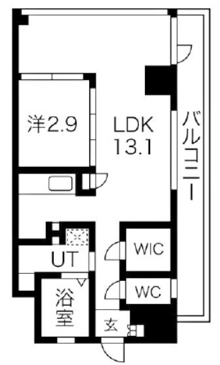 物件○○の間取り図