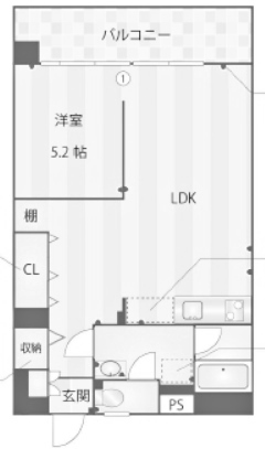 物件○○の間取り図