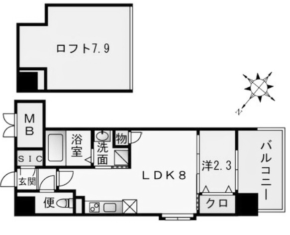 物件○○の間取り図