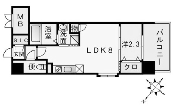 物件○○の間取り図