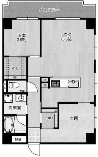 物件○○の間取り図