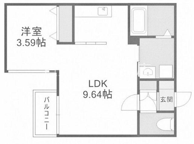 物件○○の間取り図