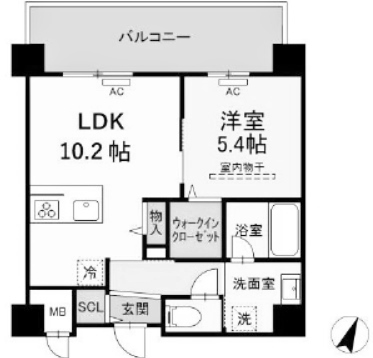 物件○○の間取り図