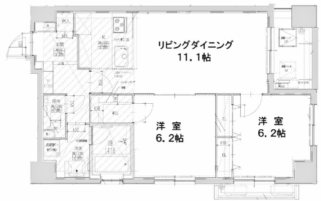 物件○○の間取り図