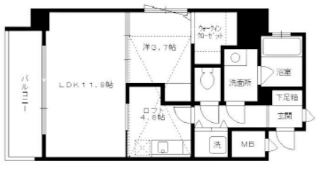 物件○○の間取り図