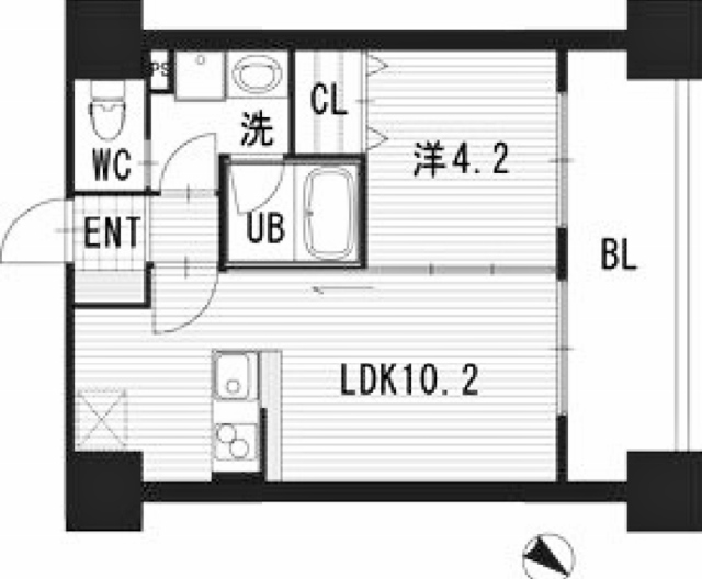 物件○○の間取り図